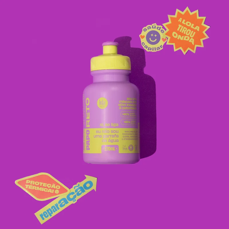 Lola From Rio Papo Reto Mascara Fluida 270ml - masque réparateur moléculaire