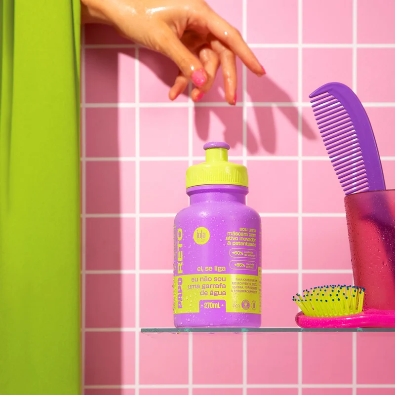 Lola From Rio Papo Reto Mascara Fluida 270ml - masque réparateur moléculaire