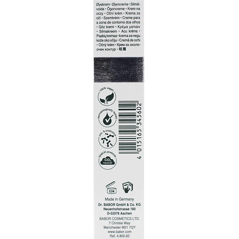 Babor Doctor Babor Doc Cleanformance Awakening Eye Cream 15ml - crème hydratante contour des yeux