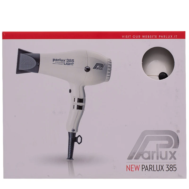 Parlux 385 Powerlight Ionic & Ceramic Blanc - sèche-cheveux