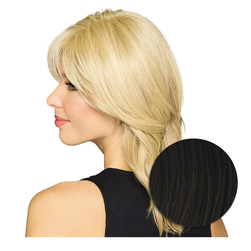 Hairdo Topper Stylish Wave R4 Marron Foncé - toupet vagues