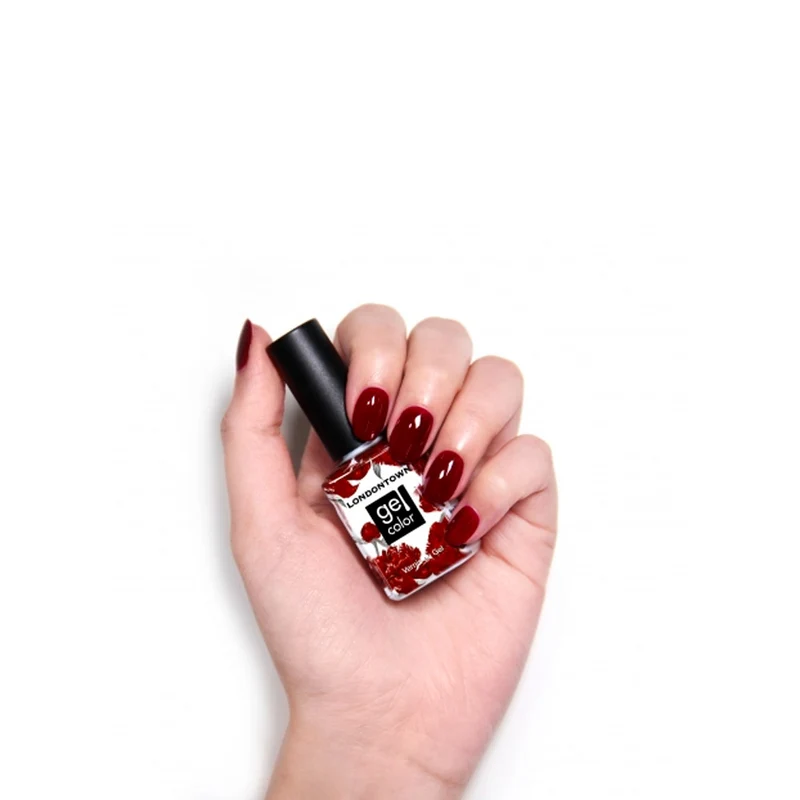 Londontown Gel Color Lady Luck 12ml - vernis à ongles semi-permanent bordeaux