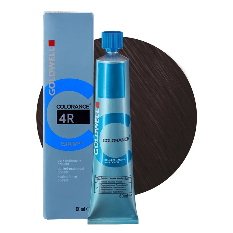 4R Acajou foncé brillant Goldwell Colorance Cool reds tb 60ml