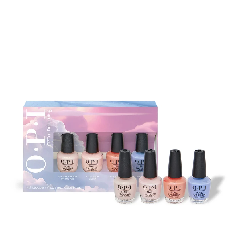 OPI Nail Lacquer I'm Dreaming Spring Mini-Pack 4x3.75ml - coffret vernis à ogles