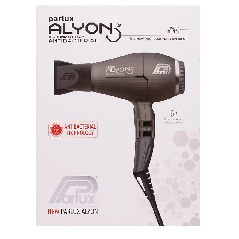Parlux Alyon Air ionizer tech Eco friendly Matt Graphite - Sèche cheveux