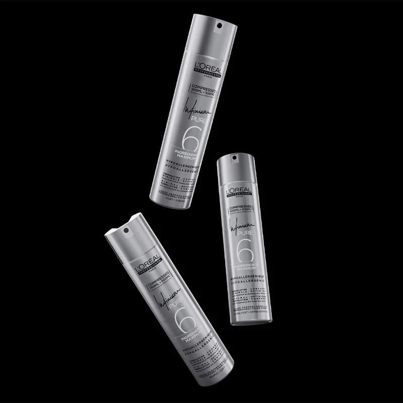 L'Oreal Hairspray Infinium Pure Soft 300ml - laque pour cheveux tenue légère
