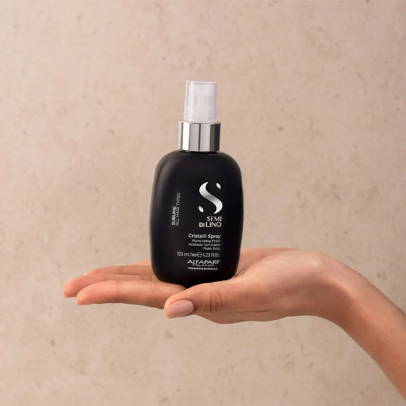Alfaparf Milano Semi Di Lino Sublime Cristalli Spray 125ml - spray illuminateur