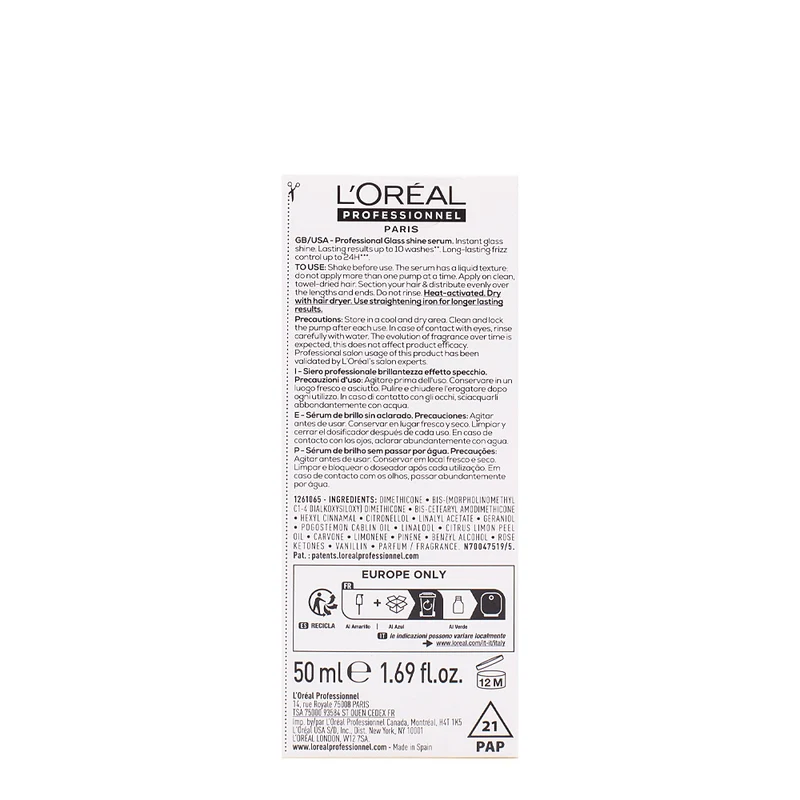 L'Oréal Professionnel Paris Vitamino Color Spectrum Shine Serum 50ml - sérum brillance anti-humidité