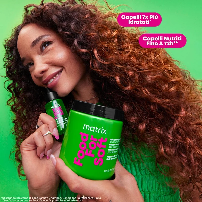 Matrix Food For Soft Mask 500ml - masque hydratant cheveux secs et poreux