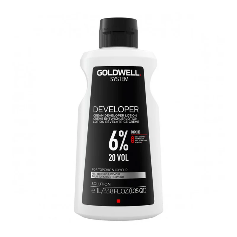 Goldwell System Developer Lotion 6% 1000ml – lotion oxydante en crème