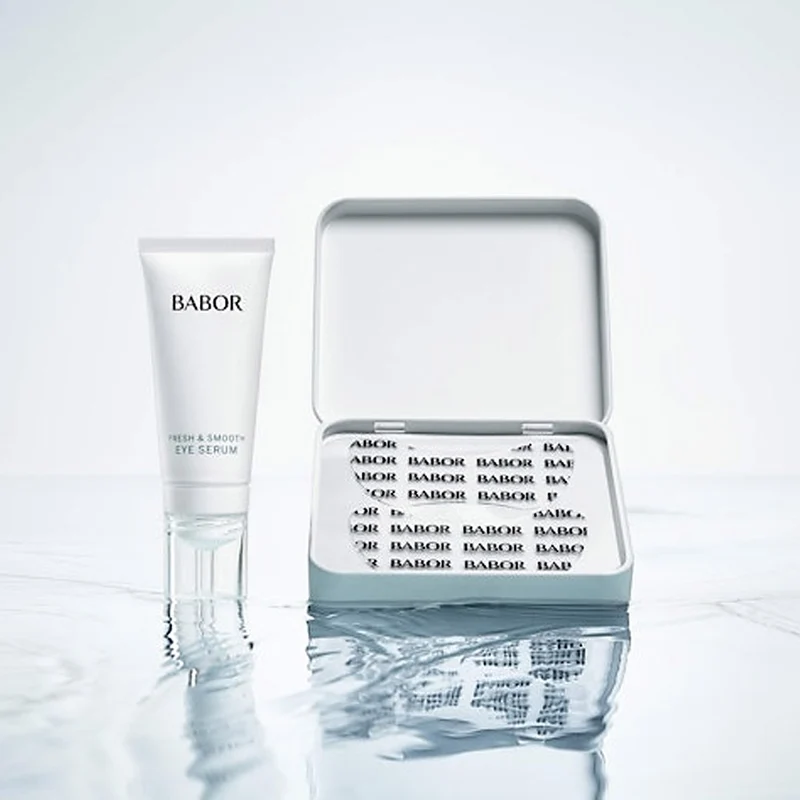 Babor Skinovage Moisturizing Instant Fresh & Smooth Eye Serum + Patches - sérum contour des yeux + patchs