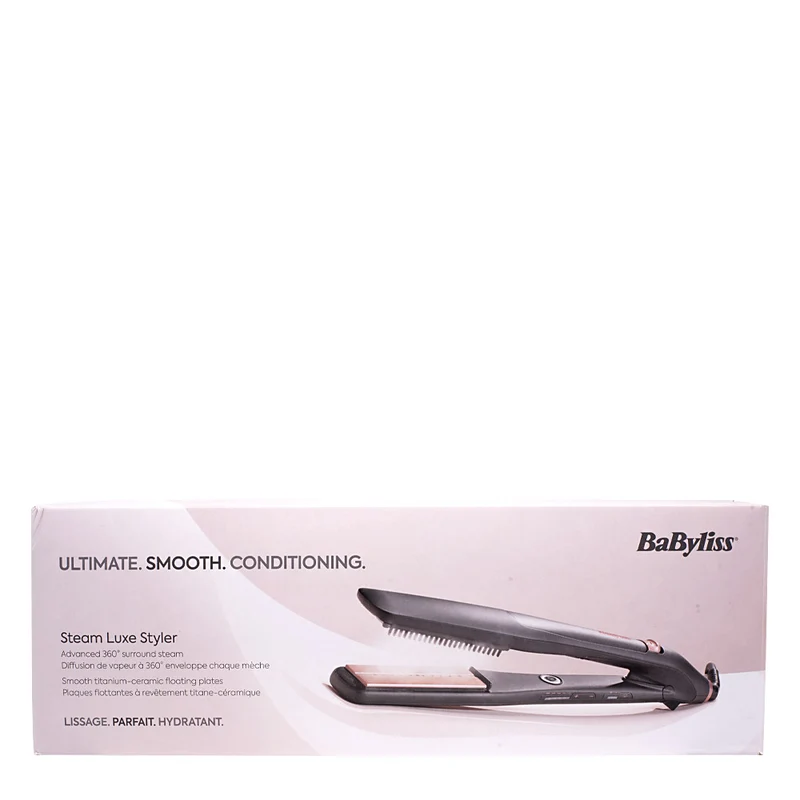 Hair Gallery Resi Come Nuovi Babyliss 4 Steam Luxe Styler Ultimate Smooth Conditioning - imballaggio danneggiato