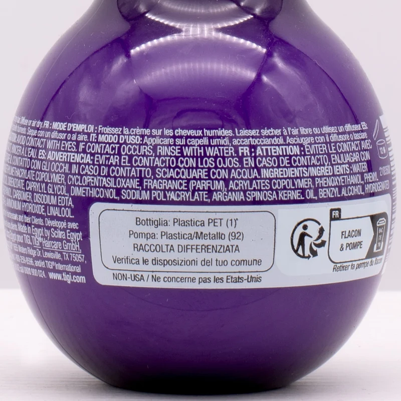 Tigi Bed Head Foxy Curls Contour Cream 200ml - crème définition des boucles