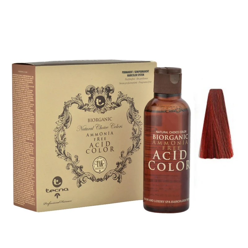 6.26 Blond Foncé Rouge Irisée Tecna NCC Biorganic Acid Color 3x130ml