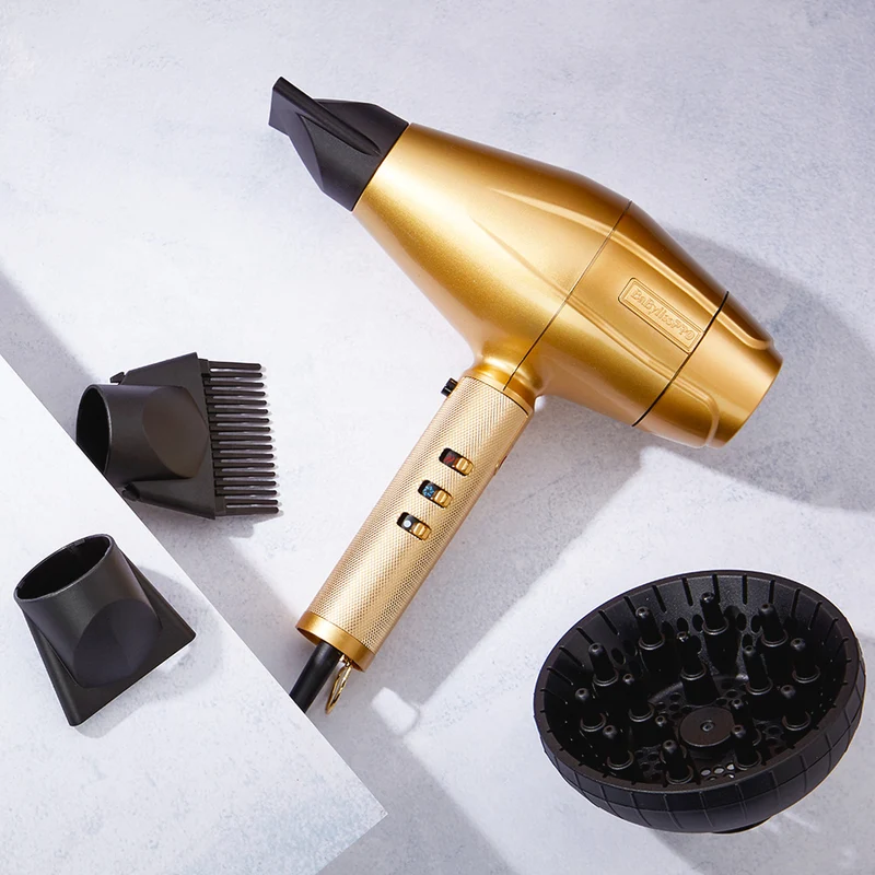 Babyliss Pro 4Artist GoldFx Sèche-cheveux FXBDG1E - Sèche-cheveux numérique 2200W