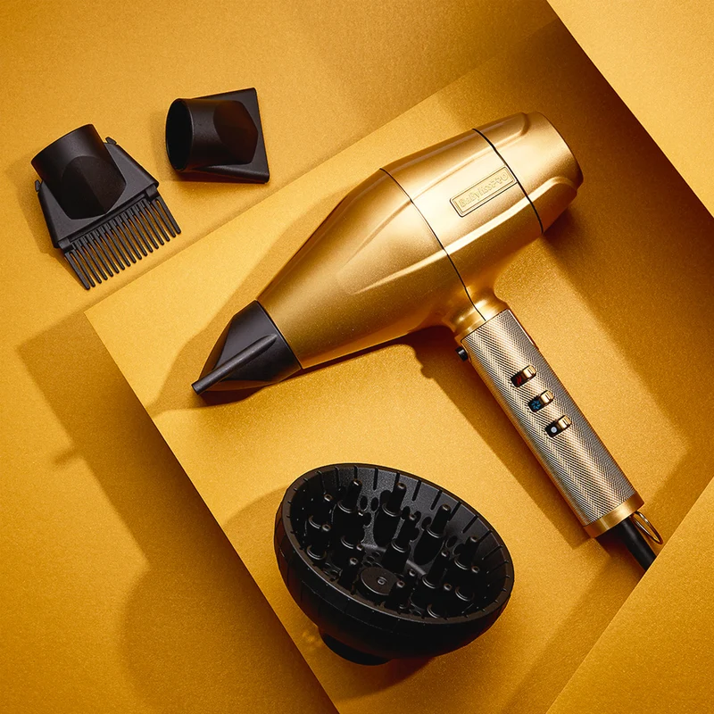 Babyliss Pro 4Artist GoldFx Sèche-cheveux FXBDG1E - Sèche-cheveux numérique 2200W