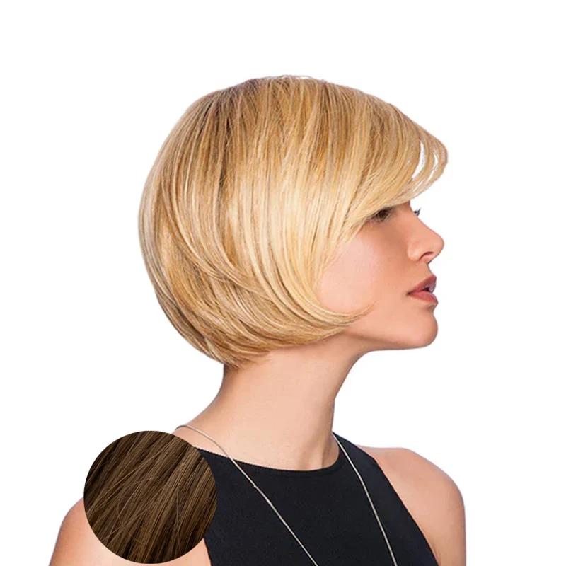 Hairdo Bob Layered Perruque Brun Clair