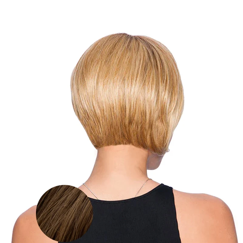 Hairdo Bob Layered Perruque Brun Clair