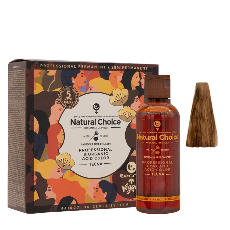 7.0 Blond Moyen Tecna NCC Biorganic Acid Color 3x130ml