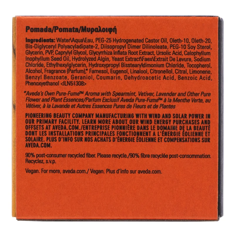 Aveda Men Pure-formance Pomade 75ml - pomade lustrante tenue forte
