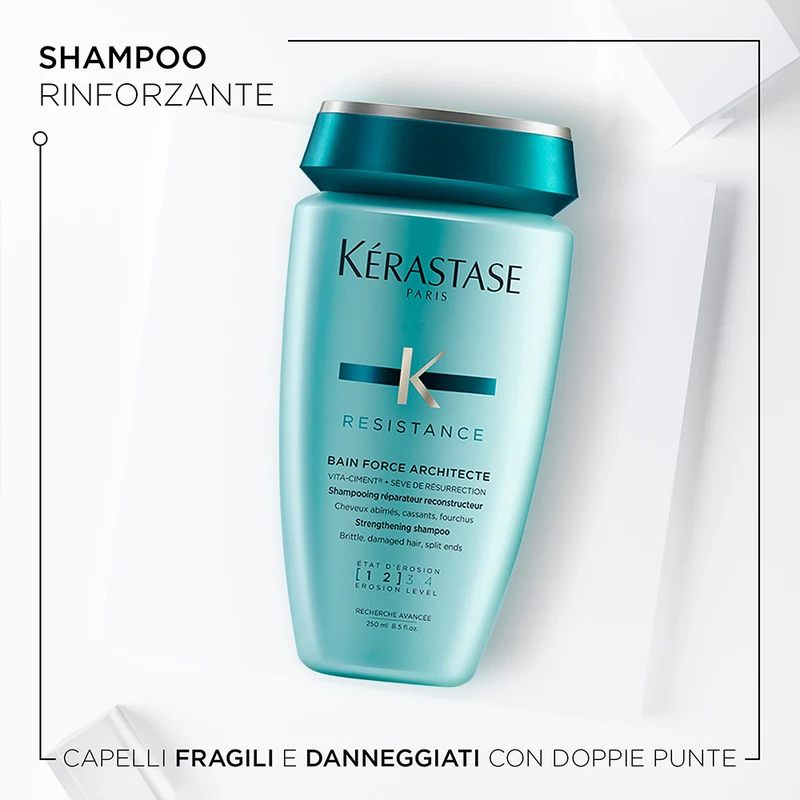 Kerastase Résistance Bain Force Architecte 250ml Mask 200ml Thermique 150ml