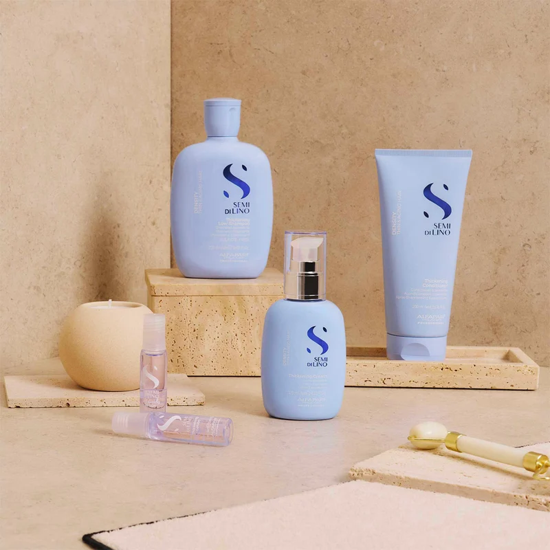 Alfaparf Milano Semi Di Lino Density Thickening Low Shampoo 250ml - shampooing épaississant