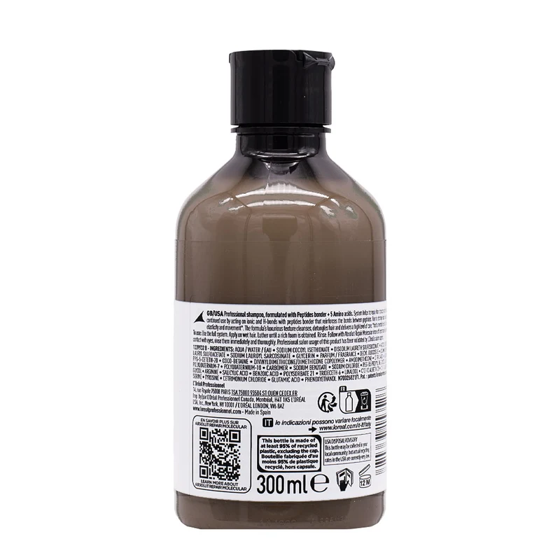 L'Oreal Professionnel Paris Serie Expert Absolut Repair Molecular Shampoo 300ml - shampoing réparateur