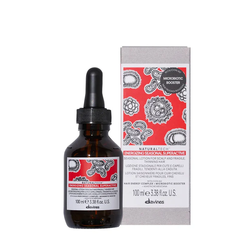 Davines Naturaltech Energizing Seasonal Superactive 100ml - lotion anti-chute saisonnière