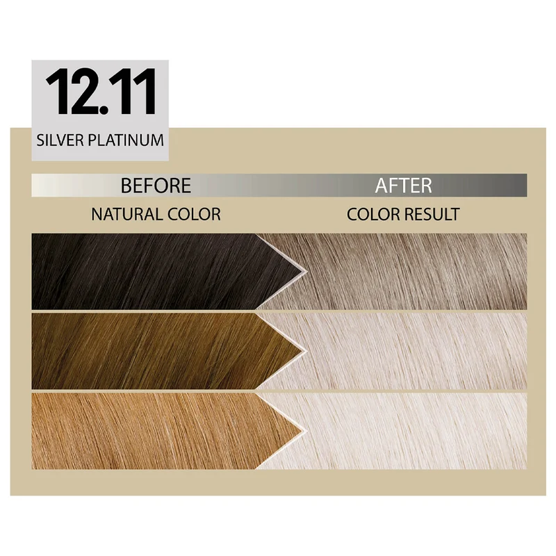 Alfaparf Milano Il Salone Plex Rebuilder Color Kit 12.11 Platine Argent - coloration permanente en crème