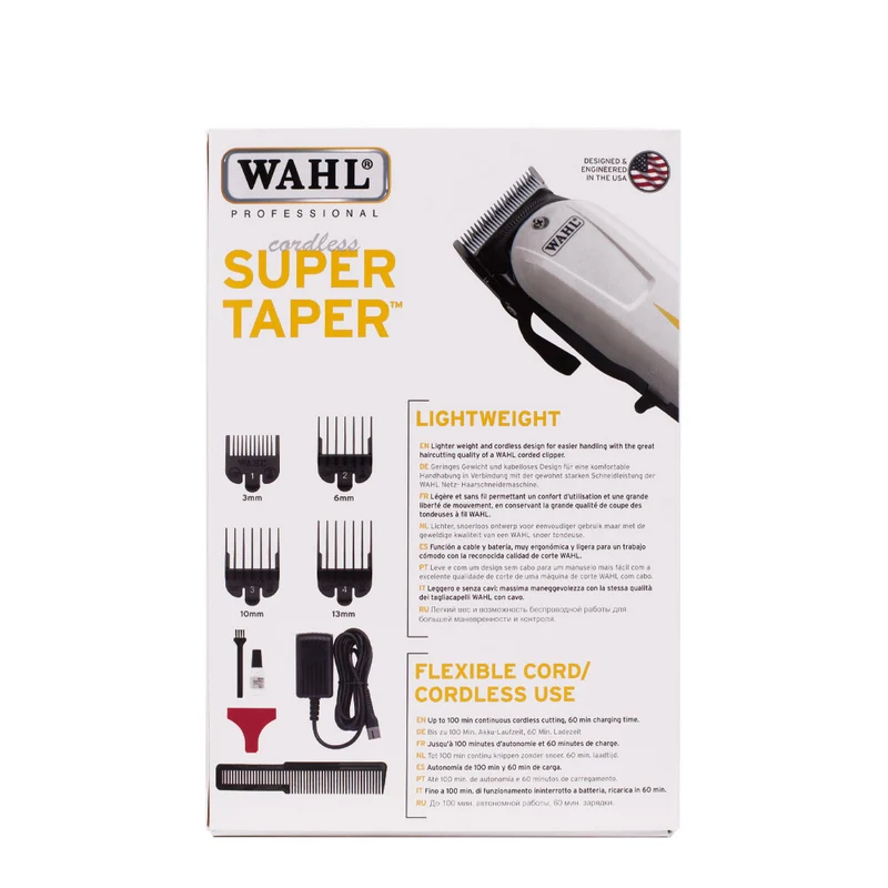 Wahl tondeuse à cheveux sans fil Cordless Super Taper