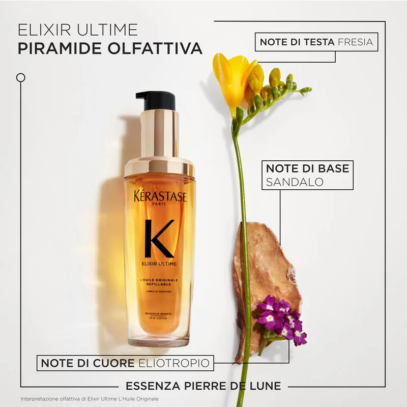 Kerastase Elixir Ultime L'Huile Originale 75ml - huile hydratante anti-frisottis