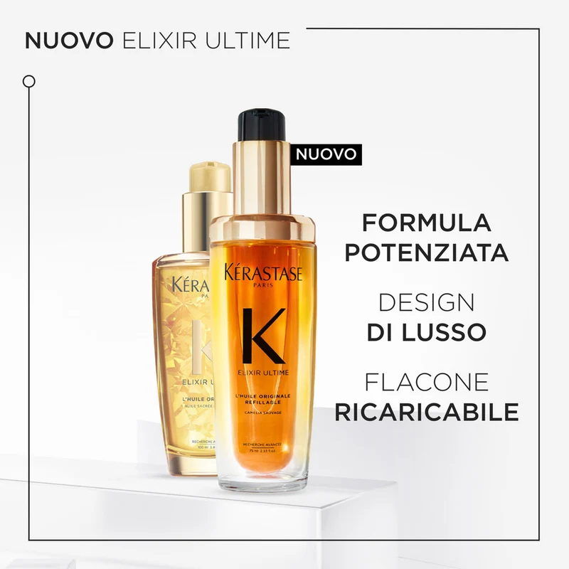Kerastase Elixir Ultime L'Huile Originale 75ml - huile hydratante anti-frisottis