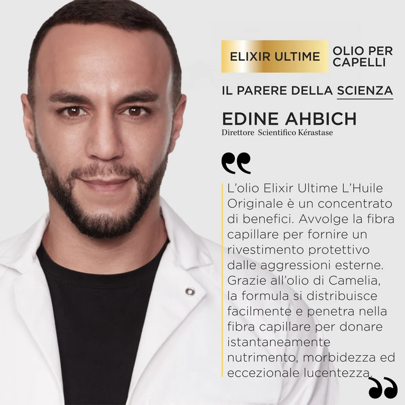 Kerastase Elixir Ultime L'Huile Originale 75ml - huile hydratante anti-frisottis