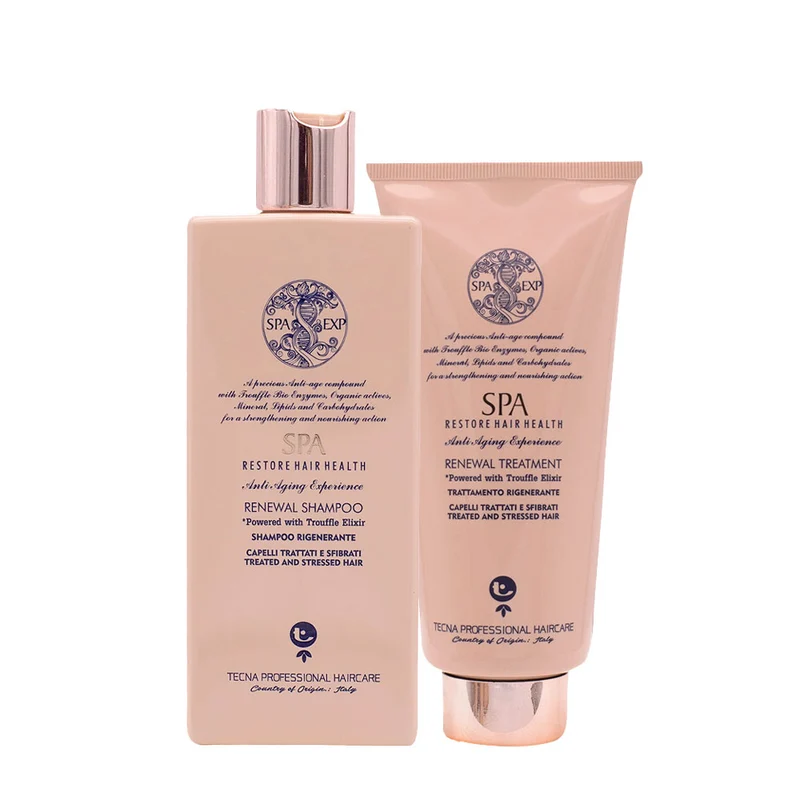 Tecna SPA Renewal Shampoo 250ml Treatment 200ml Tecna Sac à Dos