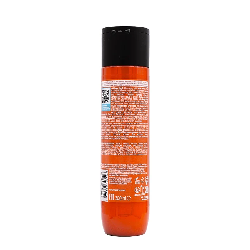 Matrix Haircare Mega Sleek Shampoo 300ml - shampooing anti frisottis