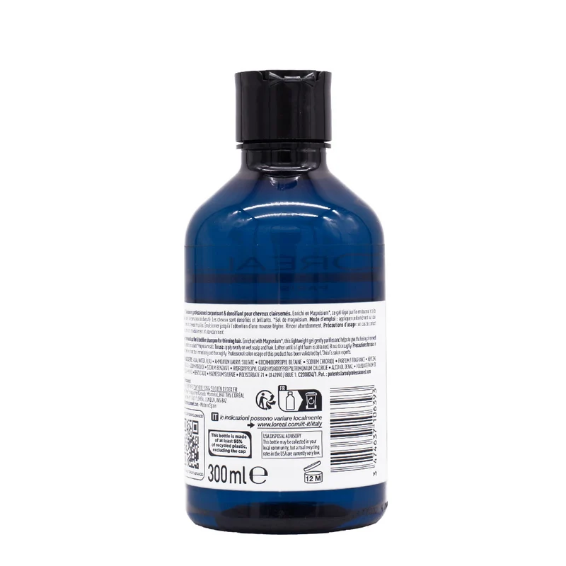 L'Oreal Professionnel Serioxyl Advanced Purifier & Bodifier Shampoo 300ml - shampooing densifiant
