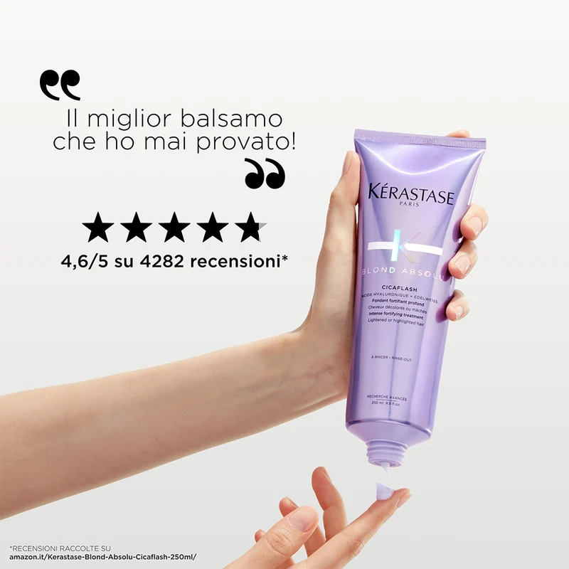 Kerastase Blond Absolu Cicaflash 250ml - conditionneur hydratant fortifiant pour cheveux blonds