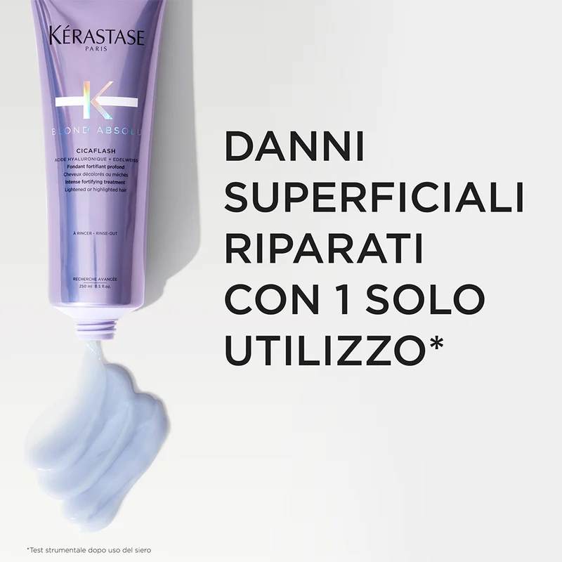 Kerastase Blond Absolu Cicaflash 250ml - conditionneur hydratant fortifiant pour cheveux blonds