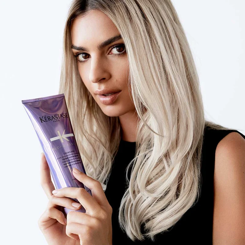 Kerastase Blond Absolu Cicaflash 250ml - conditionneur hydratant fortifiant pour cheveux blonds