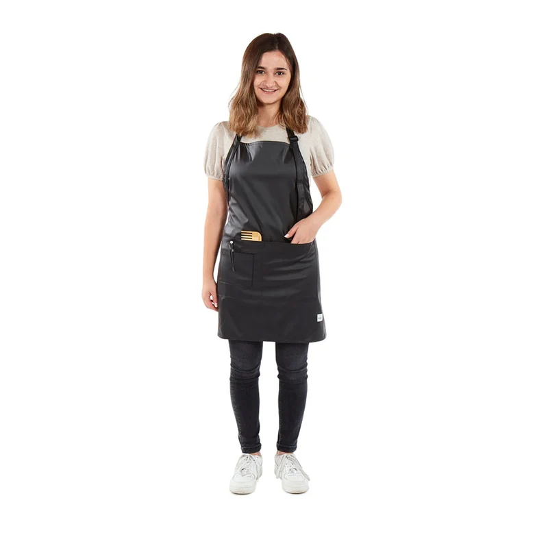 Tablier Carine Noir