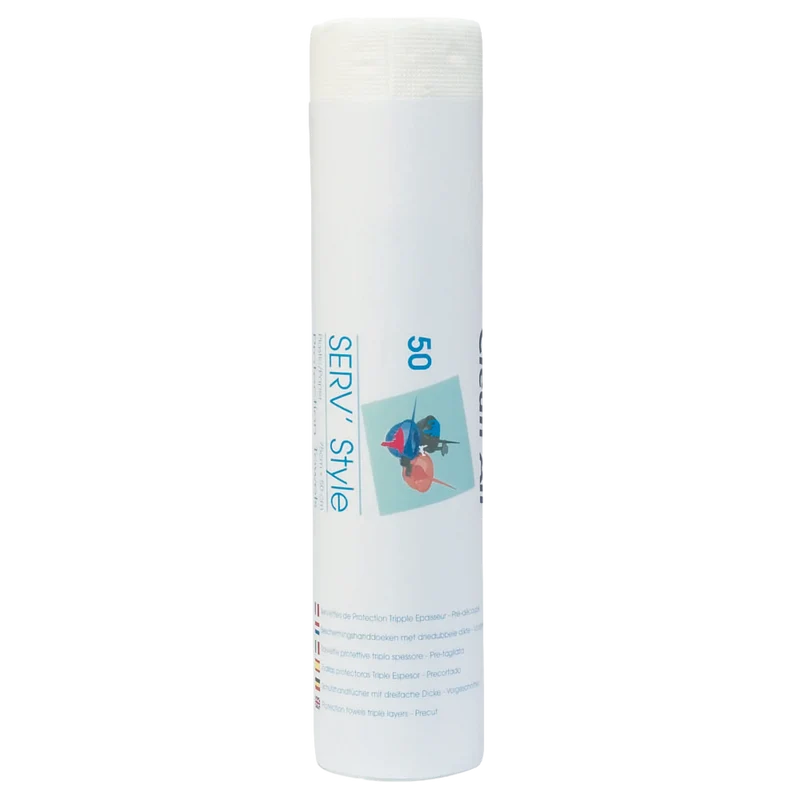 Serviettes Plastifiées 50 Feuilles