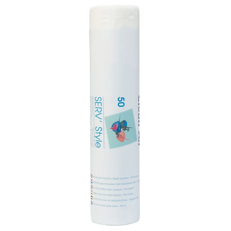 Serviettes Plastifiées 50 Feuilles