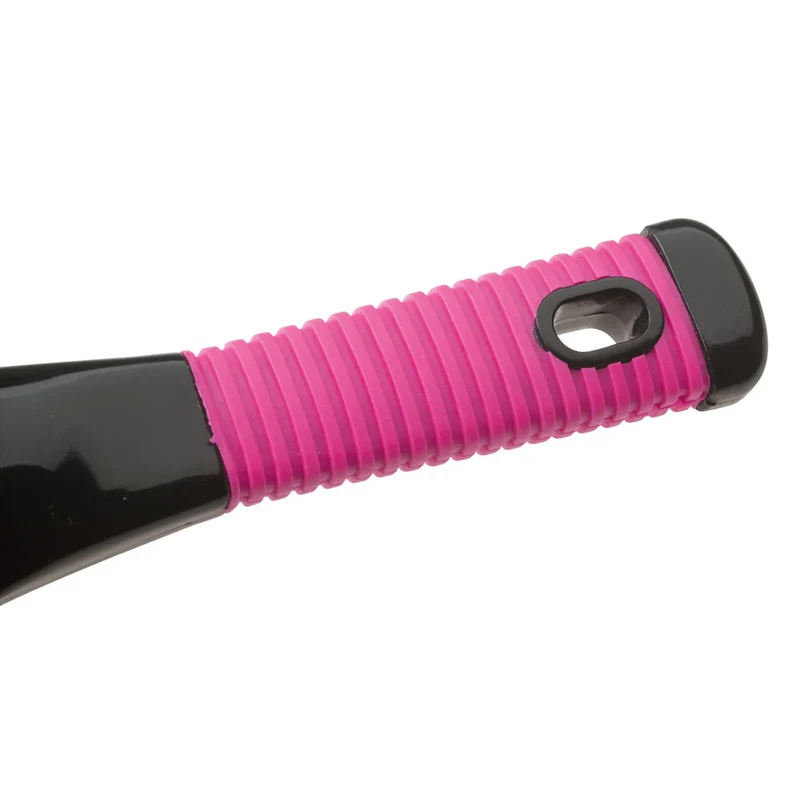 Brosse ventilée Double Tunnel 400 Rose/Noir
