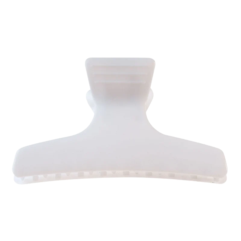 SIBEL Pince sépare-mèches Brossage Blanc L 12pcs