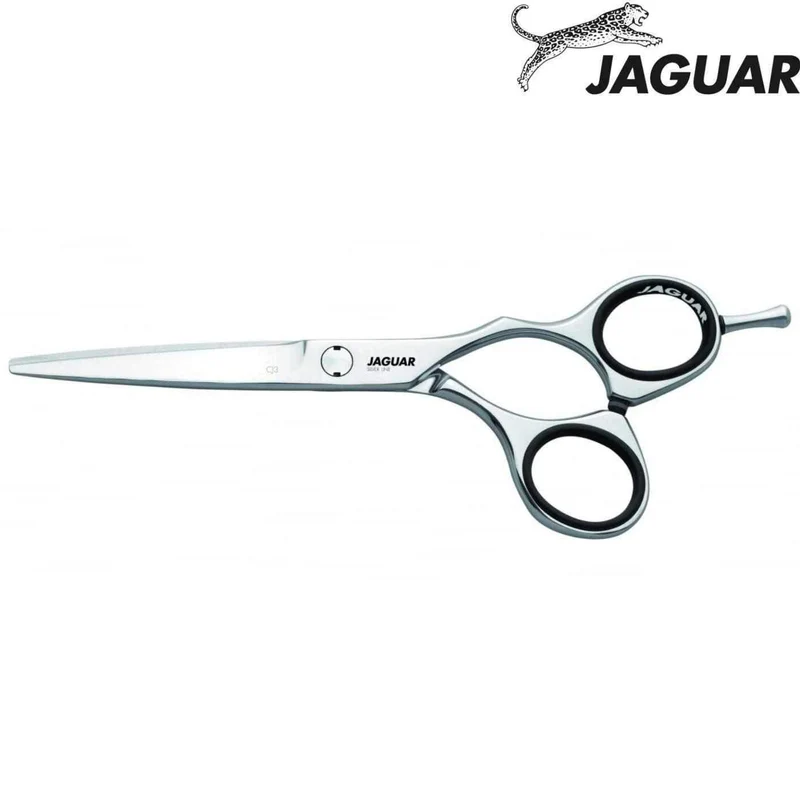 Jaguar Ciseaux de coupe de cheveux de grue CJ3 Silver Line
