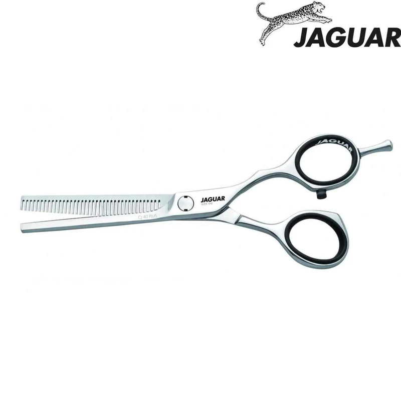 Jaguar Ciseaux à effiler décalés pour gauchers Silver Line CJ 40 Plus