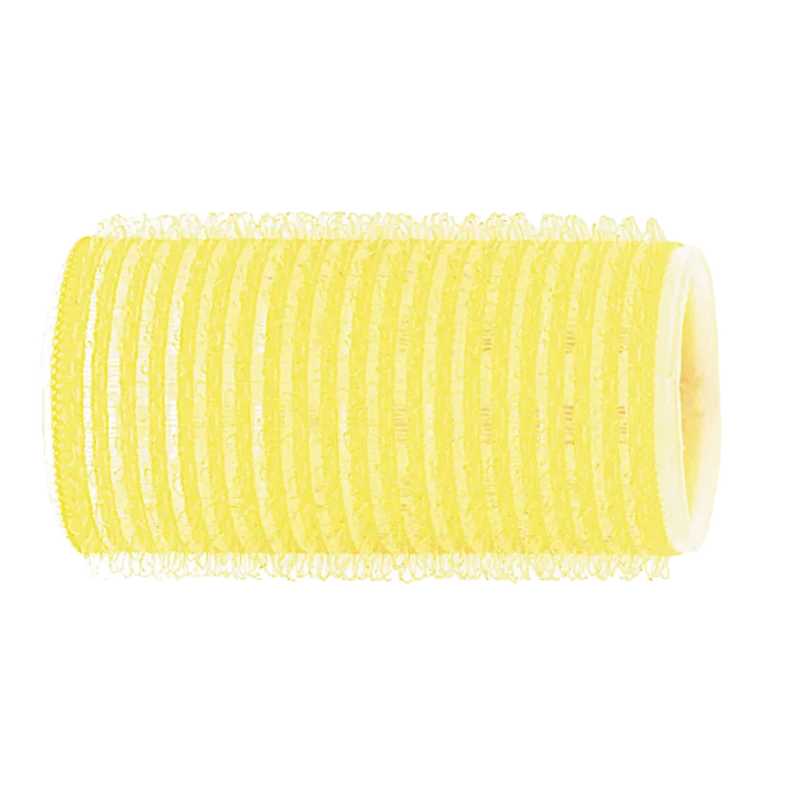 Bigoudis Adhésifs 32Mm 12 Pcs Jaune