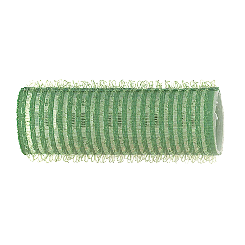 Bigoudis Adhésifs 21Mm 12 Pcs Vert