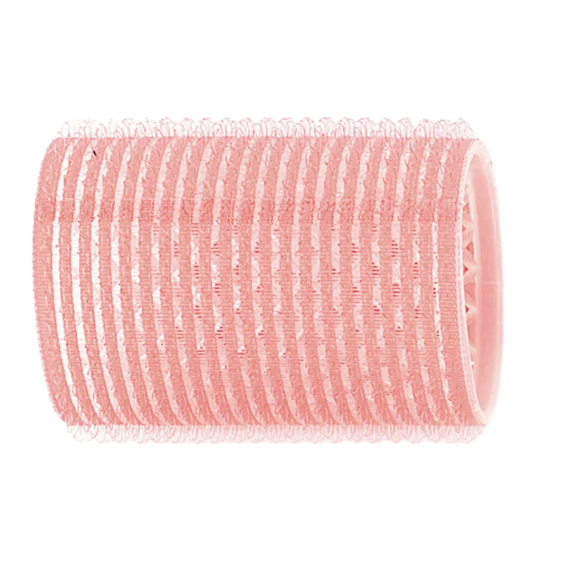 Bigoudis Adhésifs 43Mm 6 Pcs Rose