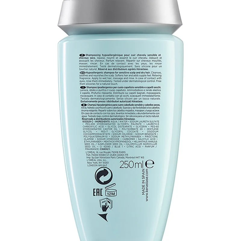 Kerastase Specifique Bain Riche Dermo Calm 250ml - shampooing apaisant et purifiant